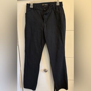 Lee Relaxed Fit Black Straight-Leg Pants